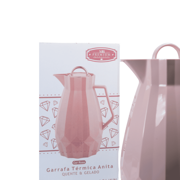 Garrafa Térmica 1L Anita Rosa - Imagem 5